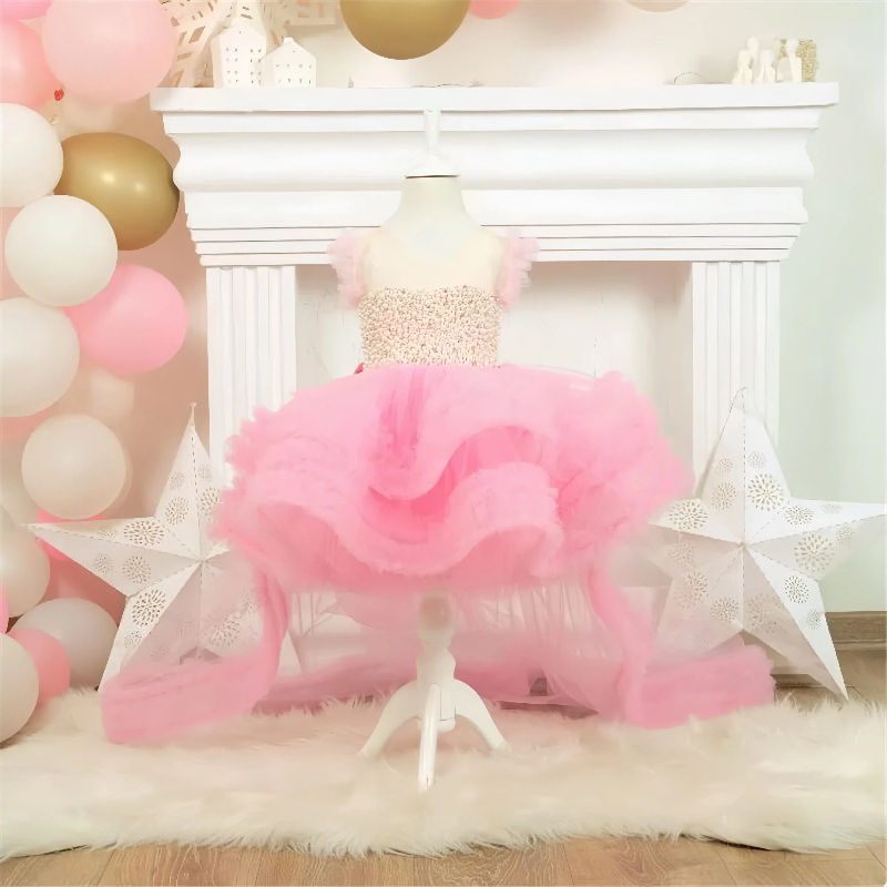 Wholesale Birthday Party Dress for Baby Girls 2024