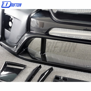 ชุดแต่งกันชนหน้าคาร์บอนไฟเบอร์บางส่วน รุ่นใหม่ปี 2019 สำหรับ GTR R35 แบบ Bolt-On ติดตั้งง่าย ใช้ได้กับรถทั่วไป - Product Image 4