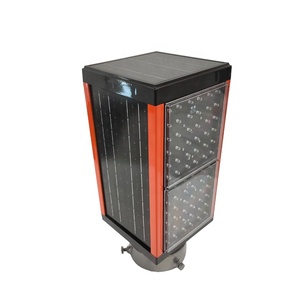 高速道路用1000m視覚距離のソーラーパワーLED警告交通フォグライト - Product Image 3