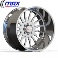 Jantes forgées 24x12 26x14 28x14 8x165 pour Dodge Ram 2500 3500 pour Chevy Silverado 2500HD, jantes de camion tout-terrain, style Super Single