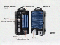 High Quality Repair Hand Tool Kit Precision 115 in 1 Screwdriver Set