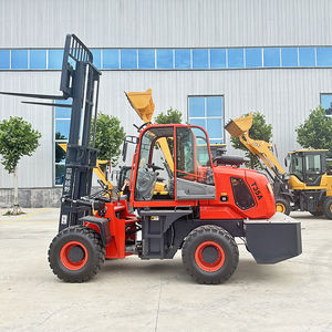 3-टन और 5-टन बहुक्रियाशील हाइड्रोलिक लोडिंग और अनलोडिंग वाहन एकीकृत चार-पहिया ड्राइव फोर्कलिफ्ट - Product Image 3