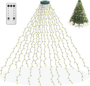 Led Cây giáng sinh đèn với vòng thác nước hàng đầu trong nhà ngoài trời Xmas Tree Cổ Tích chuỗi Lights đối với trang trí - Product Image 1