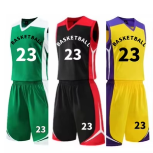 Camisetas de Baloncesto de Manga Corta Transpirables de Secado Rápido Estampadas en Material 100% Poliéster Nombre del Equipo Personalizado Unisex LT2018 - Product Image 1