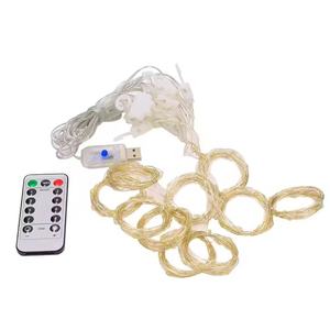 Twinkle 3*3 <span class=keywords><strong>M</strong></span> 9,84*9,84 Ft 300 LED Kupferdraht USB-betriebene Mini-Lichterkette für Weihnachten, Hochzeit, Ramadan, Eid, Party-Dekoration - Product Image 2