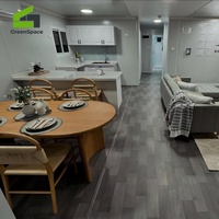 Casa Contenedor Prefabricada Expandible de 20 pies/40 pies con Certificación CE SAA, Estructura de Acero Modular, Villa, Hotel, Oficina, Casa Vacacional Pequeña