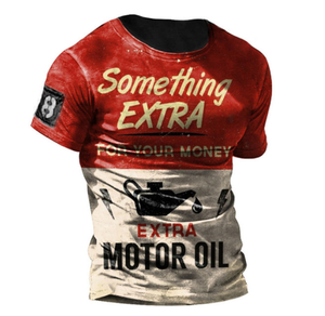 <span class=keywords><strong>T</strong></span>-<span class=keywords><strong>shirt</strong></span> de <span class=keywords><strong>moto</strong></span> <span class=keywords><strong>vintage</strong></span> pour <span class=keywords><strong>homme</strong></span>, imprimé en 3D, décontracté, à manches courtes, ample et surdimensionné - Product Image 2