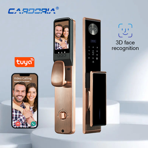 Automatic 3D Face Recognition Lock Wifi Video <strong>Intercom</strong> Calling Fingerprint Door Lock <strong>With</strong> Camera Smart Door Lock - Product Image 2