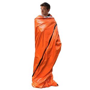 Sac de couchage de survie d'urgence ultraléger, imperméable, pour le camping et les voyages en plein air - Product Image 2