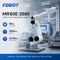 Brazo Robótico Industrial FOBOT de 6 Ejes y 60 kg, Alcance de 2680 mm para Carga, Descarga y Manipulación, Ventaja de Cadena de Suministro de Fábrica