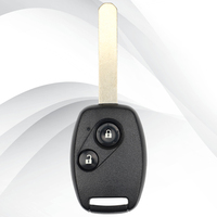 MS 2 boutons 433MHZ 46 puce FCC MLBHLIK-1T pour Honda CRV usine transpondeur remplacement télécommande véhicule Auto clé de voiture vierge