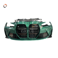 Kit de parachoques delantero usado de Venta caliente de fábrica para BMW M4 G80 G82 Conjunto de rejilla de parachoques delantero de segunda mano original hecho de plástico