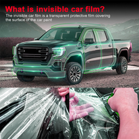 Film de protection transparent mat en TPU en gros pour GMC Sierra AT4 DENALI SLT 2019-2021, pré-découpé, personnalisation complète du véhicule