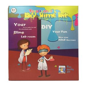 Kit de fabrication de slime Poop Putty Shop, avec colle transparente et activateur, pour enfants, style Kawaii, pour jeux de slime en laboratoire, en vente - Product Image 4