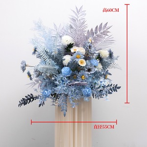 Forniture OEM per Decorazioni Matrimoniali con Sfere di Fiori Artificiali, Piante <span class=keywords><strong>in</strong></span> Seta, Centrotavola per Eventi e Banchetti - Product Image 2