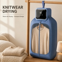 Séchoir à vêtements électrique de voyage réglable avec minuterie de 1,8 heure et arrêt automatique pour la saison des pluies et les vêtements mouillés