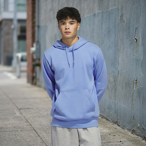 <b>Mens</b> Printed Embroidered Pocket <b>Sweatshirt</b> Regular Fit Solid Color Autumn Pullover Casual Long Sleeve Wholesale Clothing Apparel - Product Image 2