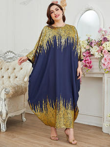 Offre Spéciale Toga grande taille Abayas Dubaï moyen-orient vêtements islamiques caftan simples et modestes abaya pour femmes robes maxi musulmanes - Product Image 3