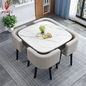 Derniers Modèles Tables et Ensembles <span class=keywords><strong>de</strong></span> Chaises pour Loisirs, Réception, Salon, Cuisine et Restaurant – Petites Tables Rondes à Dîner ou à Café - Product Image 1