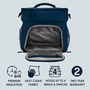 15L Liter Leakproof Travel Beer Cold Thermal Bags Beach Summer Picnic Collapsible Custom Soft Cooler Insulated Bag - Product Image 3