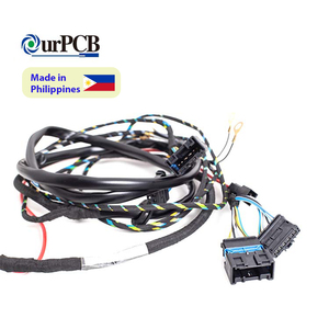 Harnais de câblage personnalisé à âme en cuivre avec isolation en nylon/PBT/PTFE/PVC/caoutchouc pour applications automobiles - Product Image 1