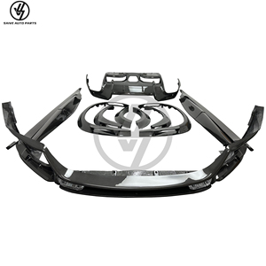 Piezas de Auto Estilo OEM, Fibra de Carbono Seca, Tejido Twill Brillante, para Kit de Parachoques Purosangue, Alerón Delantero, Difusor Trasero - Product Image 1