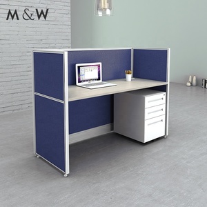 Mobilier de bureau moderne personnalisé conception populaire Table de bureau cabines poste de travail flexible pour l'école et le supermarché - Product Image 3