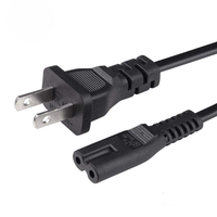 Cordon d'alimentation CA de haute qualité de 3 pieds en forme de figure 8 18 AWG pour imprimante, PlayStation PS2, PS3 Slim, PS4, téléviseur Bravia KDL-32R300B
