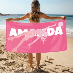 Serviette de plage d'été à séchage rapide pour les amateurs de sport, motif <span class=keywords><strong>basket</strong></span> turc, cadeau esthétique et décoratif pour enfants - Product Image 6