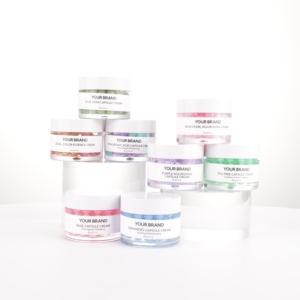 OEM Label pribadi perawatan kulit wajah Anda merek krim kapsul mawar disesuaikan - Product Image 6