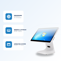 Système de point de vente Windows, caisse enregistreuse, supermarché, épicerie, magasin de détail, caisse de paiement, 15 pouces
