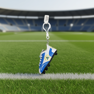 Llavero de Zapato de Fútbol Eb Nicaragua de 3.5 Pulgadas, Accesorio de Plástico Multicolor - Product Image 2