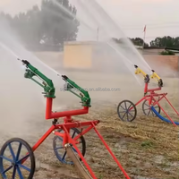 Camion d'irrigation mobile pour l'agriculture, système d'arrosage par aspersion, rayon d'action de 26 à 53 m, canon à eau