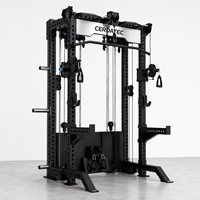 Rack de musculation de qualité supérieure, rack à squats commercial, cage pour entraînement de force