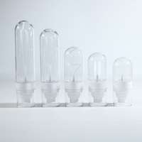 Service OEM&ODM – Nouvelle bouteille PET transparente en forme de Boston de 250, 500, 1000 ml avec pompe à lotion pour l'emballage de shampoing, gel douche et lotion
