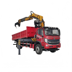 Grappin forestier monté sur camion <span class=keywords><strong>de</strong></span> 8 tonnes, robuste, adapté aux terrains accidentés <span class=keywords><strong>de</strong></span> l'Asie centrale. - Product Image 1
