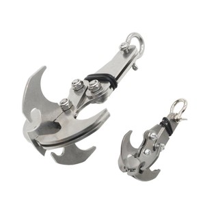 Crochet de survie pliable en acier inoxydable pour escalade en plein air - Grande, moyenne et petite tailles - Product Image 1