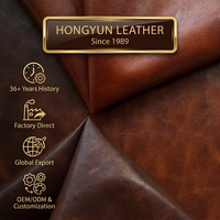 Cuir PU vintage imperméable et durable, tissu synthétique vieilli de haute qualité, équipement fonctionnel, source d'usine OEM