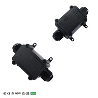 Boîte de connexion matérielle imperméable de PC de boîte de jonction à double port évaluée par IP67 pour les épissures électriques submersibles