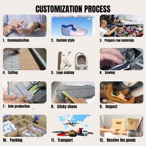 男の子と女の子のシャボスとスクールシューズ平日対応2025新しいTWカスタムロゴファッションカジュアルローファーシューズ - Product Image 6