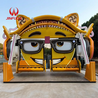 Équipement de divertissement familial, manège Big Eye Swing à 24 places avec lumières LED pour fête foraine