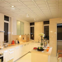 Panneaux muraux intérieurs en PVC pour plafond, vente en gros d'usine, design moderne, joint tenon, installation facile