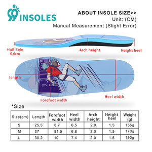 Semelles intérieures de tennis 99insoles – Soin des pieds, soulagement des douleurs osseuses, semelles souples et élastiques en polyester pour baskets – Confort et sport - Product Image 3
