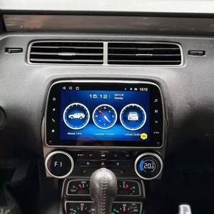 Autoradio Android 8 pouces avec CarPlay et Android Auto, commande <span class=keywords><strong>de</strong></span> climatisation pour Chevrolet Camaro 2009-2015, Plug & Play, DSP, GPS, MP3, placement sur tableau <span class=keywords><strong>de</strong></span> bord - Product Image 2