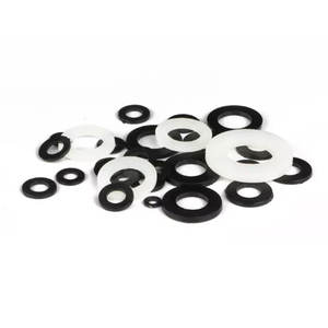 <span class=keywords><strong>Rondelle</strong></span> plate en plastique blanc ou noir, nylon, sur mesure ou standard, <span class=keywords><strong>fine</strong></span> ou épaisse - Product Image 2