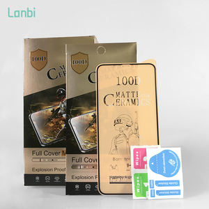 Pellicola Protettiva Lanbi 100D Opaca in Ceramica Anti-Acqua per iPhone e <span class=keywords><strong>Huawei</strong></span> con Confezione in Plastica - Product Image 2