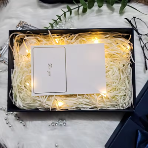 Caja de regalo complementaria Embalaje de papel creativo Laminación mate Esponja en relieve Caja cuadrada de cumpleaños personalizable grande avanzada - Product Image 4