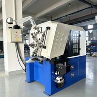 Machine automatique CNC pour la fabrication de ressorts de compression, de torsion double, de ressorts de batterie et de ressorts plats de formes spéciales, avec PLC et moteur