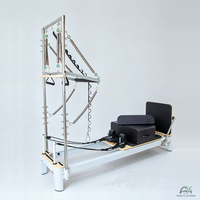 Reformers de Pilates personnalisés avec demi-tourneuse en aluminium, machine de Pilates pour équipement de gym professionnel