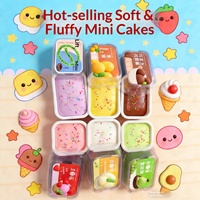 Gâteau en boîte en forme de crème glacée, célèbre sur Internet, de la province du Zhejiang, emballé individuellement ; Doux, moelleux, légèrement collant au toucher, compressible